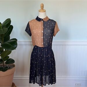 Twenty Seven Names Silk Dress Small